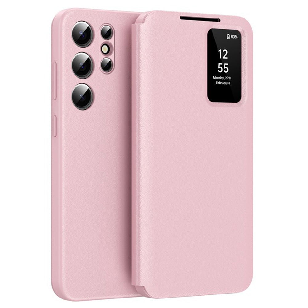 Case for Samsung Galaxy S25 Ultra S938, Techsuit, SmartView, Pink
