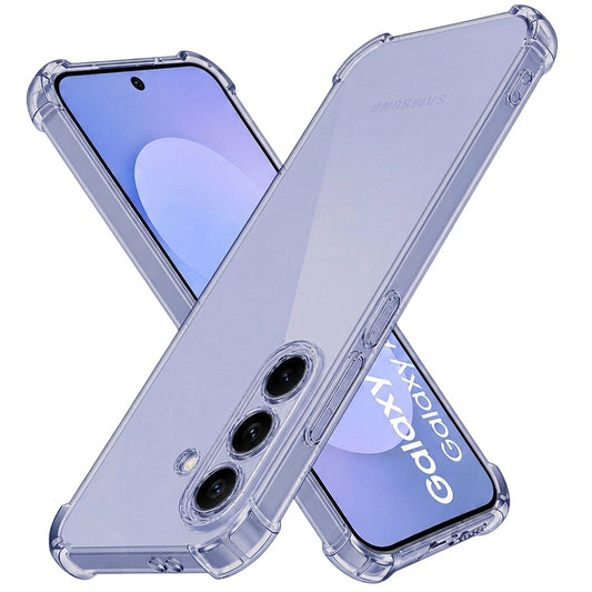 Case for Samsung Galaxy S26 FE S741 / S25 FE, Techsuit, Shockproof Clear, Smoke