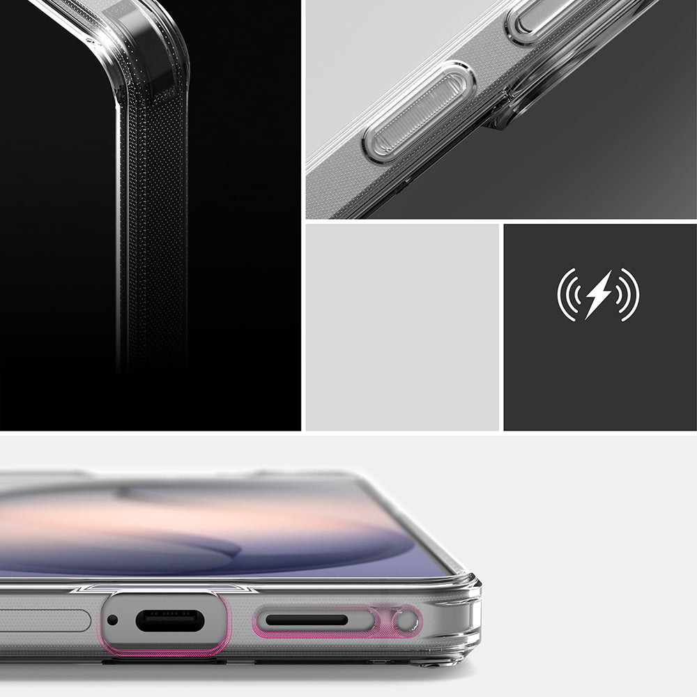 Case for Samsung Galaxy S26 Plus S947, Ringke, Fusion, Matte Transparent