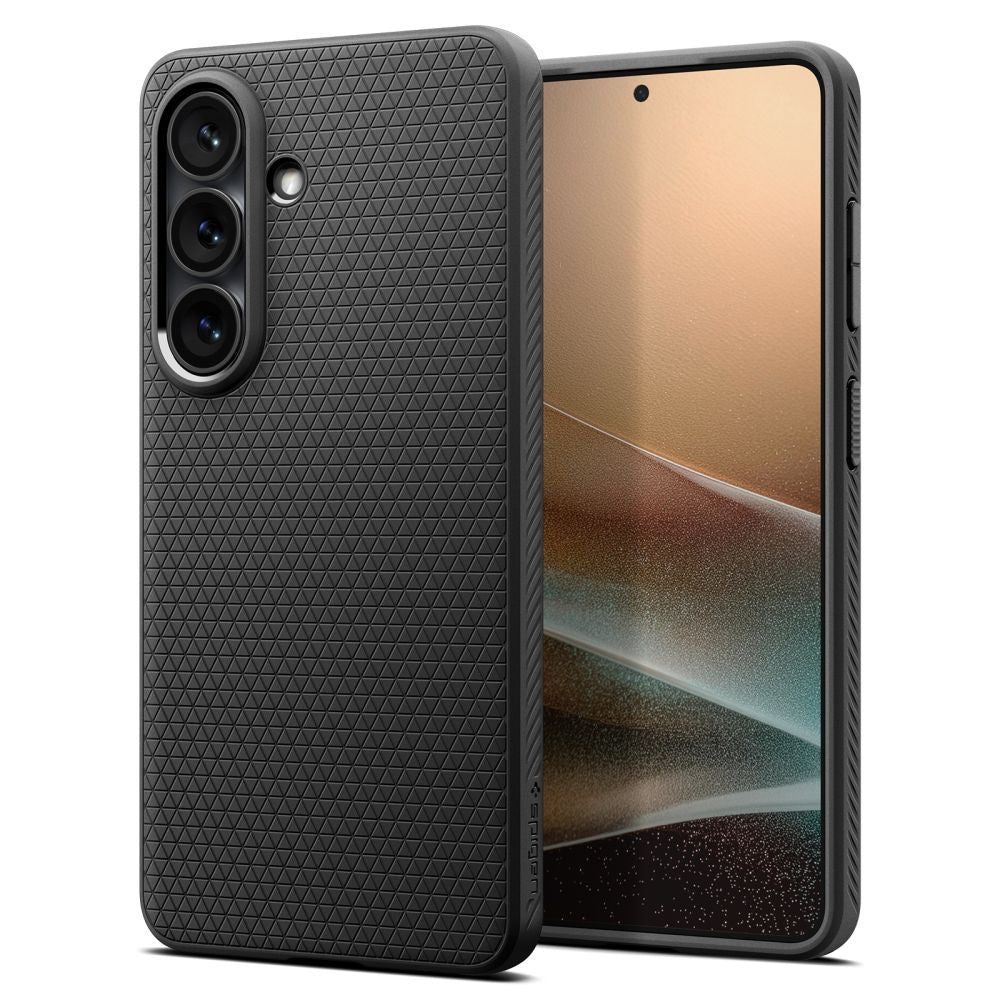 Case for Samsung Galaxy S26 Plus S947, Spigen, Liquid Air, Matte Black ACS10700