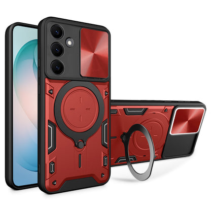 Case for Samsung Galaxy S26 Plus S947, Techsuit, CamGuard Pro, Red