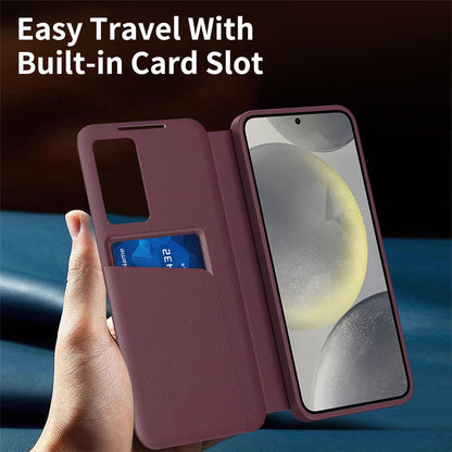 Case for Samsung Galaxy S26 Plus S947, Techsuit, SmartView, Red