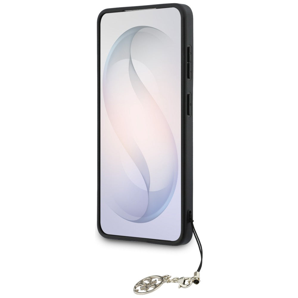 Case for Samsung Galaxy S26 S942, Guess, 4G Classic Logo Charm, Black