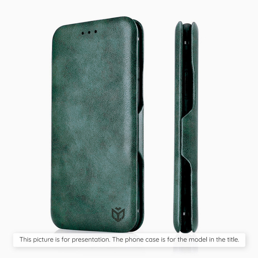 Case for Samsung Galaxy S26 S942, Techsuit, Safe Wallet Plus, Green