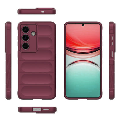 Case for Samsung Galaxy S26 S942, Techsuit, Magic Shield, Burgundy