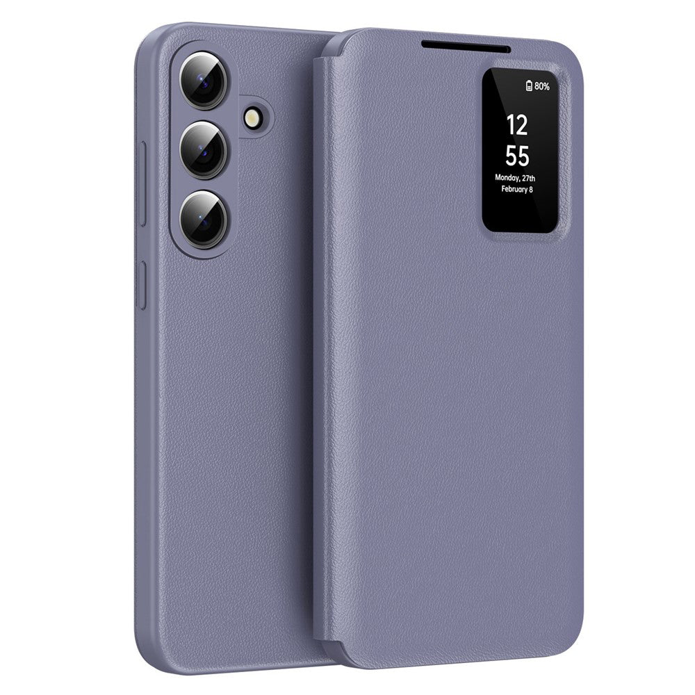Case for Samsung Galaxy S26 S942, Techsuit, SmartView, Purple