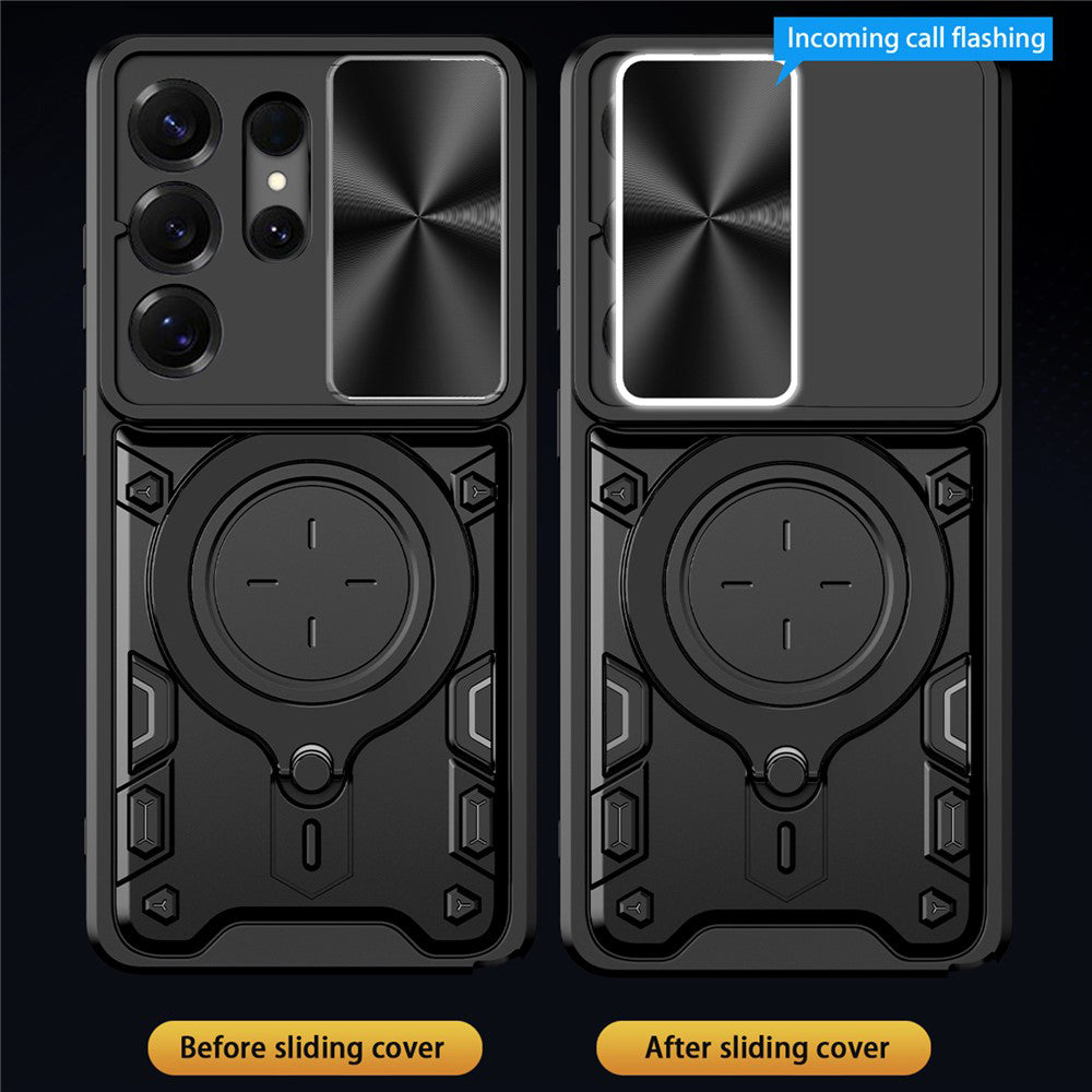 Case for Samsung Galaxy S26 Ultra, Techsuit, CamGuard Pro, Red