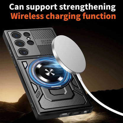 Case for Samsung Galaxy S26 Ultra, Techsuit, RuggedCam, Purple