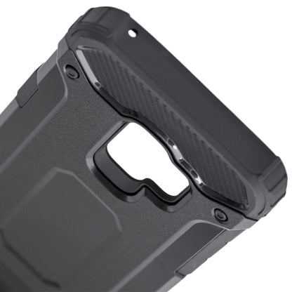 Case for Samsung Galaxy S9 G960, Techsuit, Hybrid Armor, Black