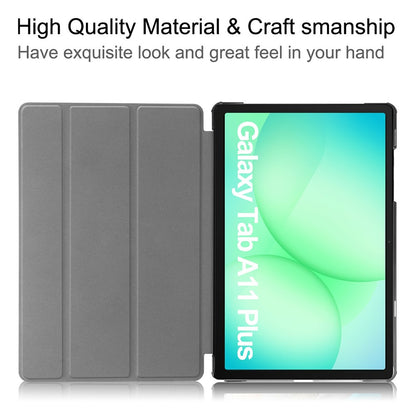 Case for Samsung Galaxy Tab A11+ / Tab A9+, Techsuit, FoldPro, Red
