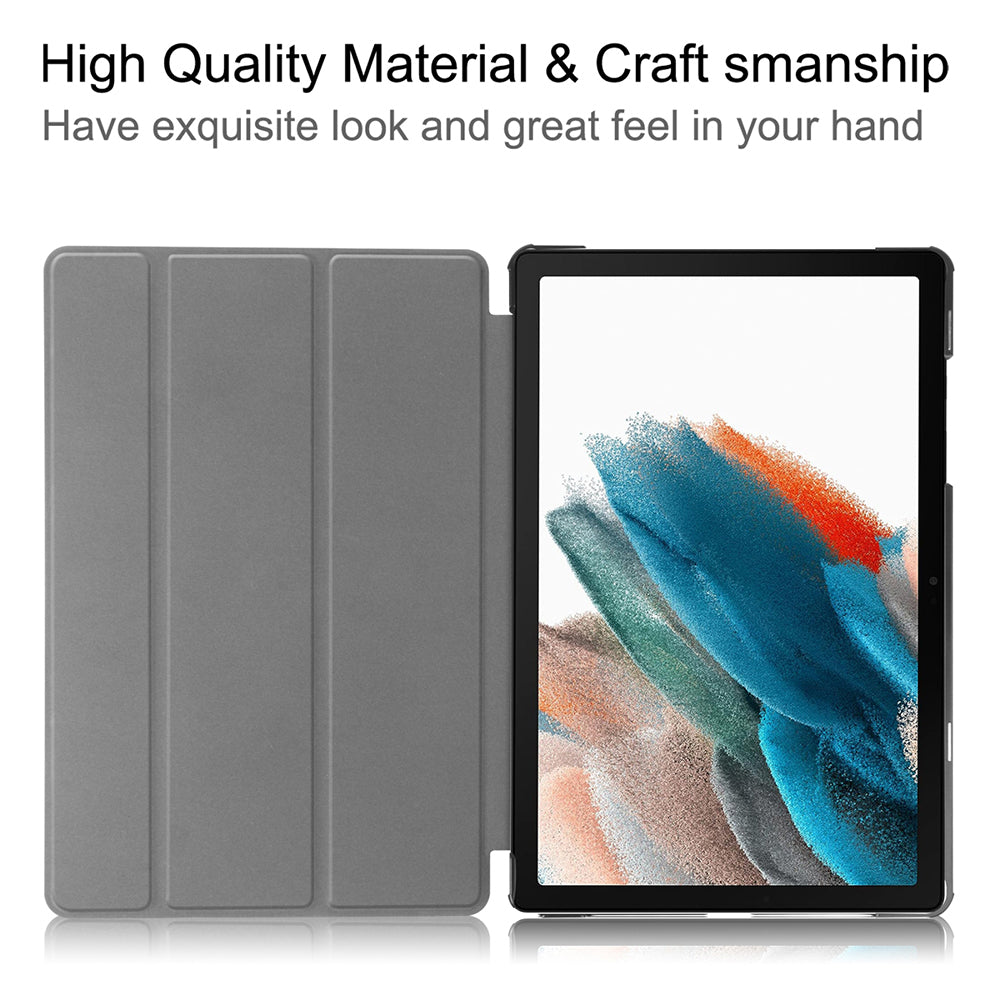 Case for Samsung Galaxy Tab A11 / Tab A9, Techsuit, FoldPro Butterfly New Model, Multicolor