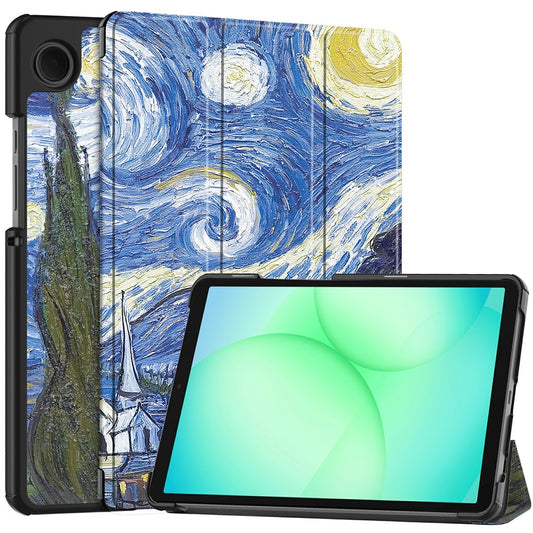 Case for Samsung Galaxy Tab A11 / Tab A9, Techsuit, FoldPro Starry Night New Model, Multicolor