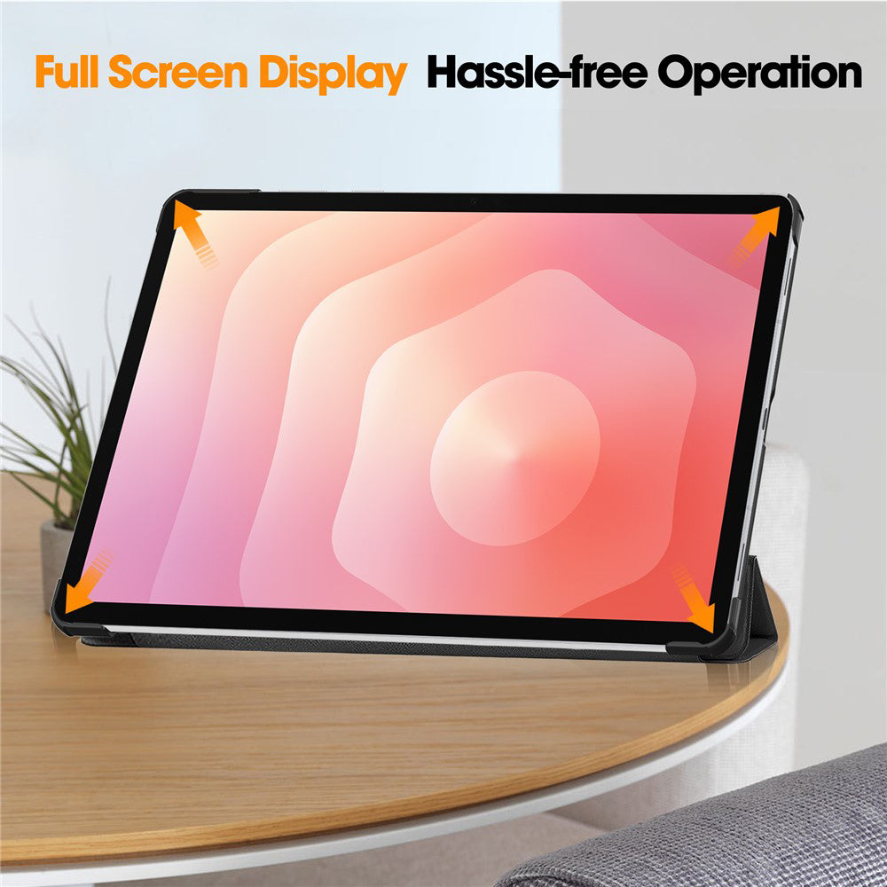 Case for Samsung Galaxy Tab S12 Plus, Techsuit, FoldPro, Rose Gold
