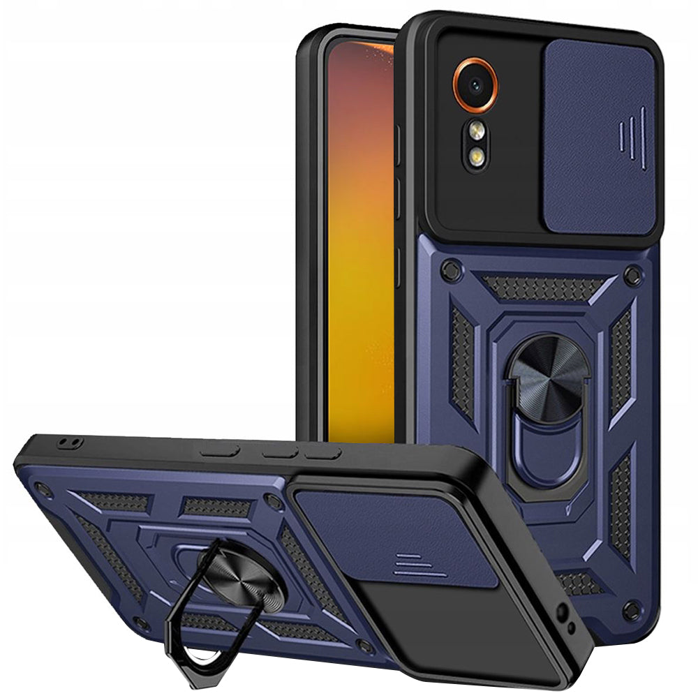 Case for Samsung Galaxy Xcover7 G556, Techsuit, CamShield, Blue