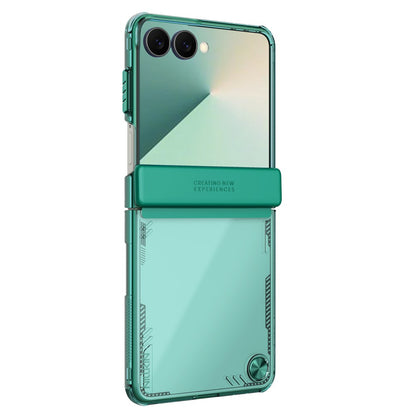 Case for Samsung Galaxy Z Flip7 F766, Nillkin, Iceblade, Green
