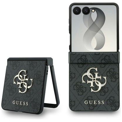 Case for Samsung Galaxy Z Flip8 F776, Guess, 4G Big Logo, Black