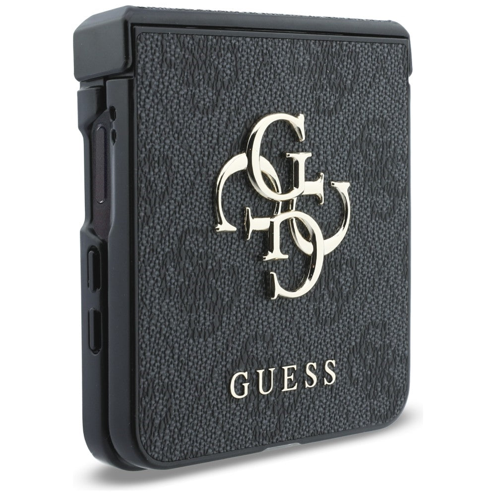 Case for Samsung Galaxy Z Flip8 F776, Guess, 4G Big Logo, Black