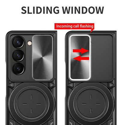 Case for Samsung Galaxy Z Fold7 F966, Techsuit, CamGuard Pro, Red