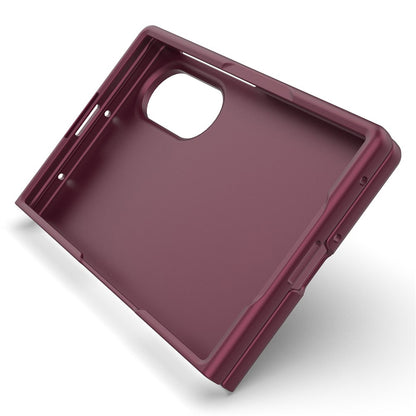 Case for Samsung Galaxy Z Fold8 F976, Techsuit, Magic Shield, Burgundy