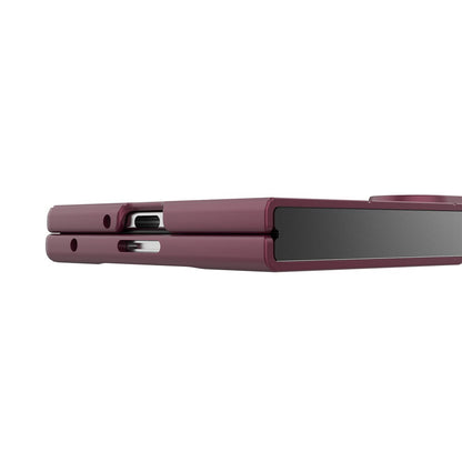 Case for Samsung Galaxy Z Fold8 Ultra F971, Techsuit, Magic Shield, Burgundy