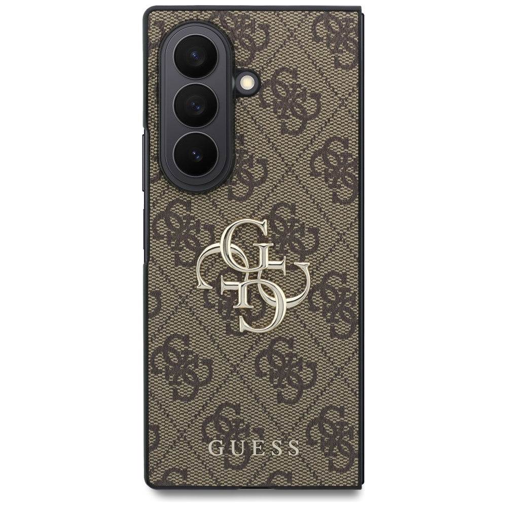 Case for Samsung Galaxy Z Fold8 Ultra F976, Guess, 4G Big Logo, Brown