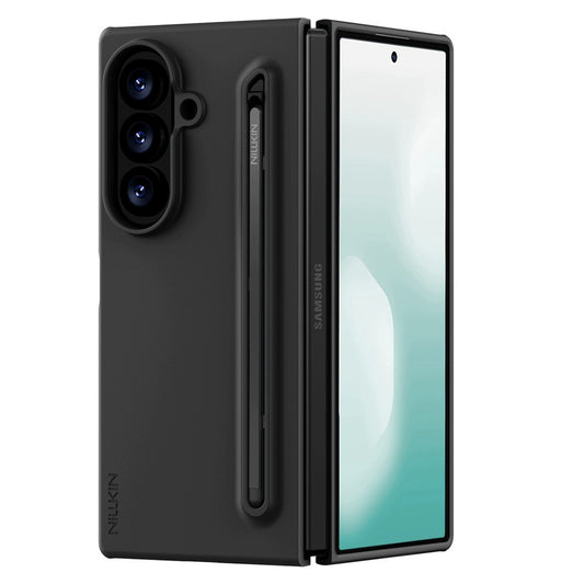 Case for Samsung Galaxy Z Fold8 Ultra F976, Nillkin, Flex Pure with S-Pen Holder, Black