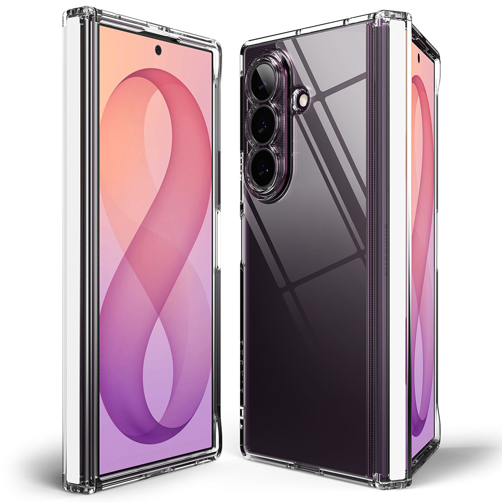 Case for Samsung Galaxy Z Fold8 Ultra F976, Ringke, Fusion Flap, Transparent