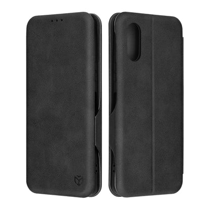 Case for Sony Xperia 5 VI, Techsuit, Safe Wallet Plus, Black
