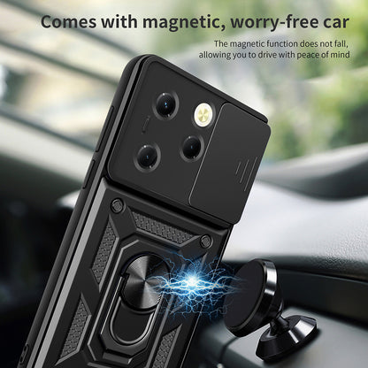 Case for Tecno Spark 20 Pro / Infinix Hot 40 / Hot 40 Pro, Techsuit, CamShield, Black