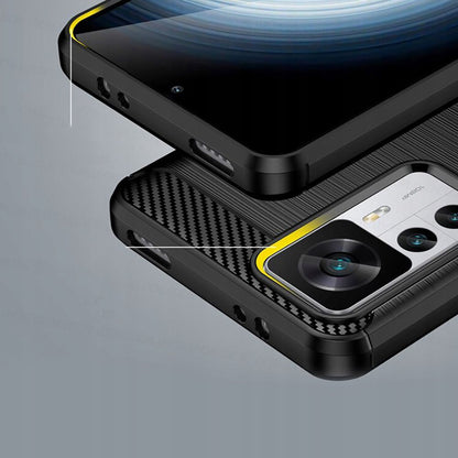 Case for Xiaomi 12T / 12T Pro, Techsuit, Carbon, Black