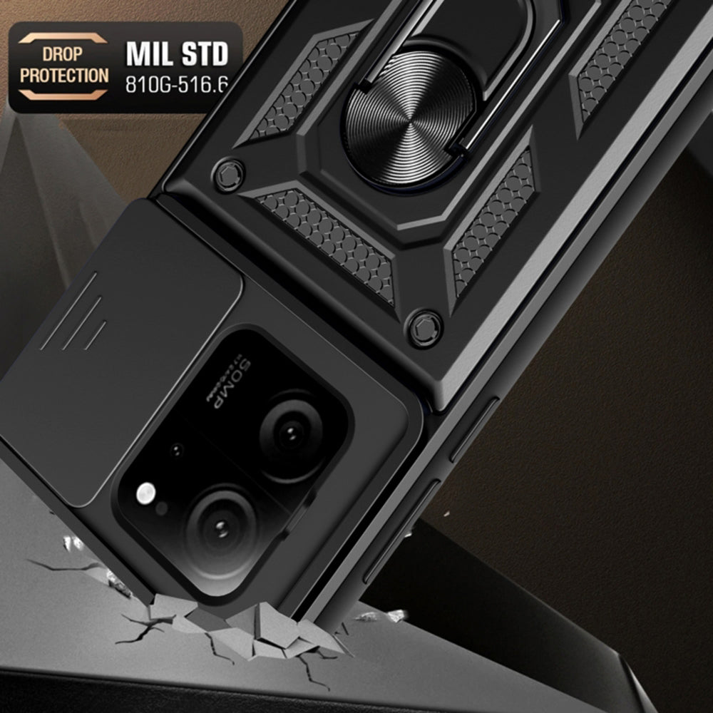 Case for Xiaomi 13T Pro / 13T, Techsuit, CamShield, Black