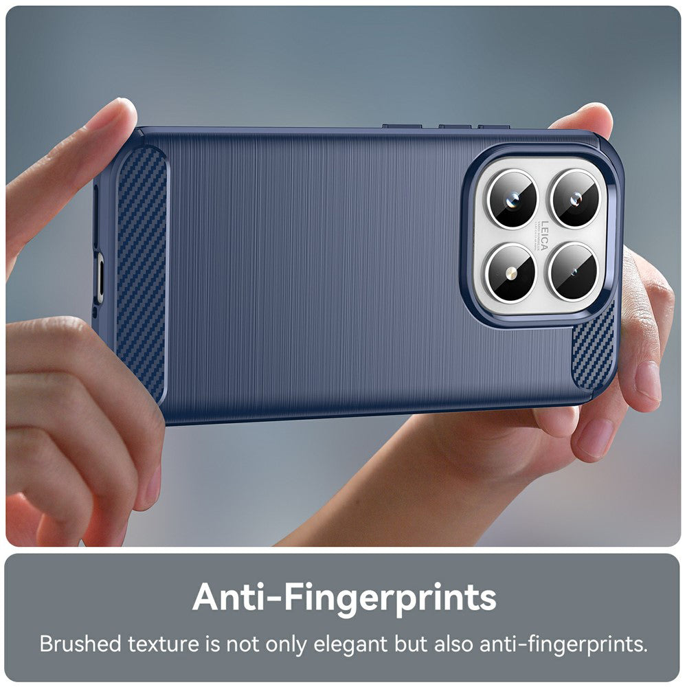 Case for Xiaomi 17, Techsuit, Carbon, Blue