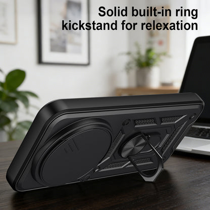 Case for Xiaomi 17 Ultra, Techsuit, CamShield, Black