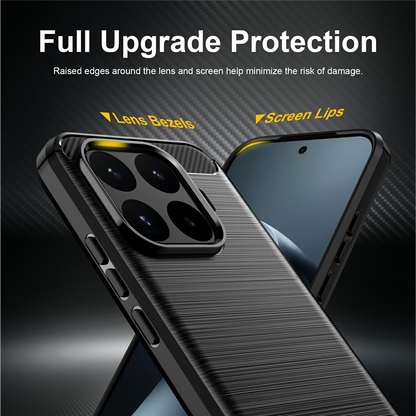 Case for Xiaomi 17T, OEM, Carbon Black, Black