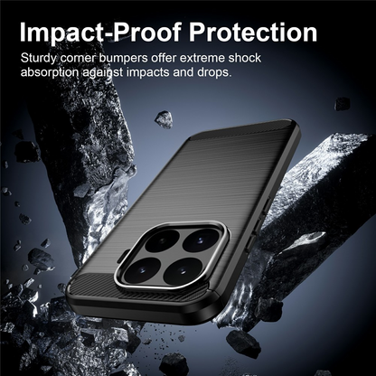 Case for Xiaomi 17T, OEM, Carbon Black, Black