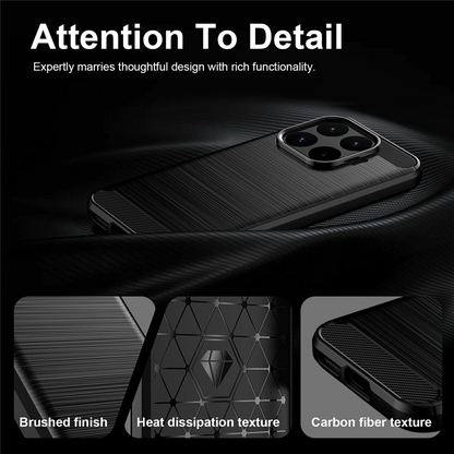 Case for Xiaomi 17T, OEM, Carbon Black, Black