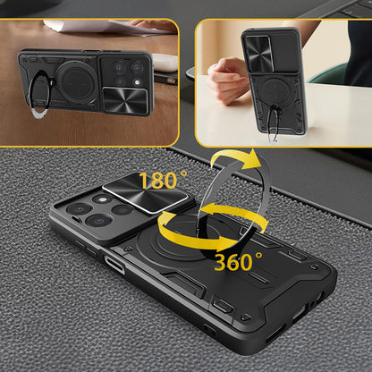 Case for Xiaomi 17T Pro, Techsuit, CamGuard Pro, Red