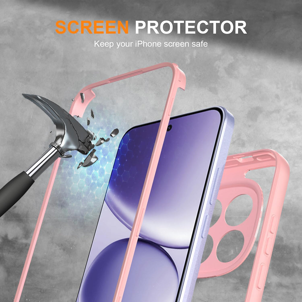 Case for Xiaomi 17T Pro, Techsuit, ColorVerse 360, Pink