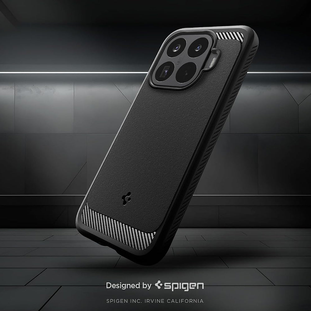 Case for Xiaomi 17T, Spigen, Rugged Armor, Black ACS11870