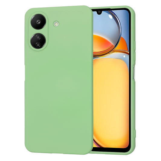 Case for Xiaomi Poco C65 / Redmi 13C, Techsuit, SoftFlex, Light Green