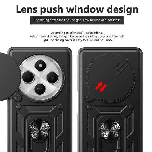 Case for Xiaomi Poco C75 / Redmi 14C, Techsuit, CamShield, Blue