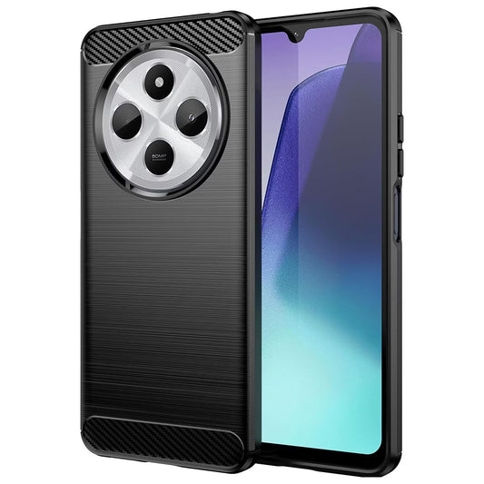 Case for Xiaomi Poco C75 / Redmi 14C, Techsuit, Carbon, Black