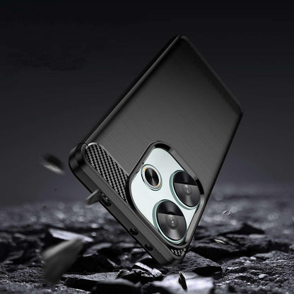 Case for Xiaomi Poco F6, Techsuit, Carbon, Black