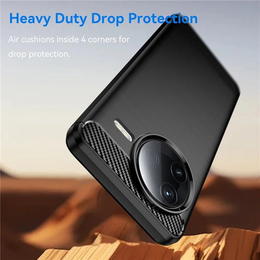 Case for Xiaomi Poco F7 Pro, Techsuit, Carbon, Black