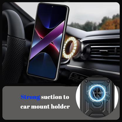 Case for Xiaomi Poco F8 Ultra, Techsuit, CamShield, Black