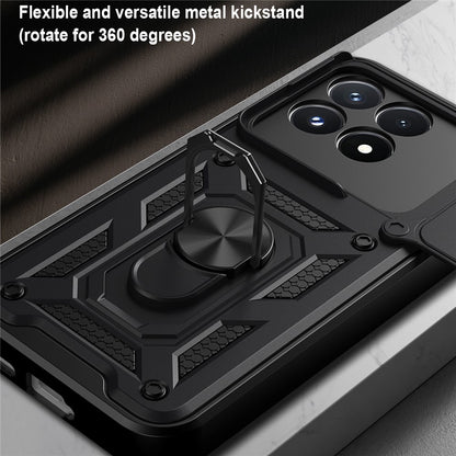 Case for Xiaomi Poco F9 Pro, Techsuit, CamShield, Black