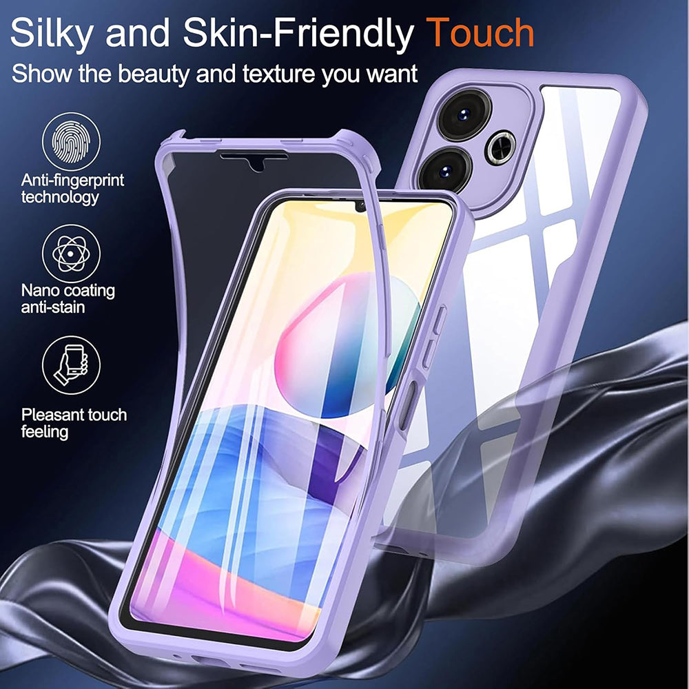 Case for Xiaomi Poco M6 4G / Redmi 13, Techsuit, ColorVerse 360, Pink