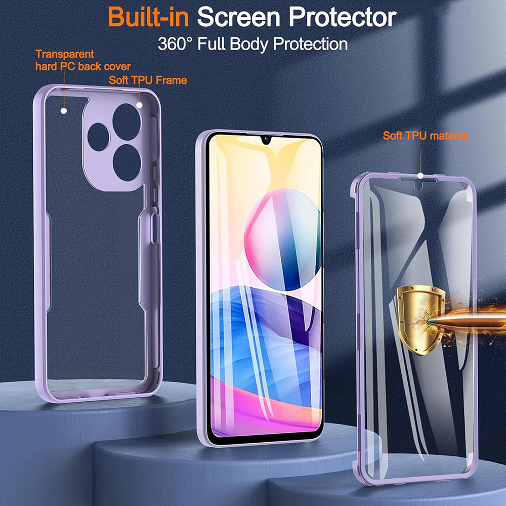 Case for Xiaomi Poco M6 4G / Redmi 13, Techsuit, ColorVerse 360, Pink