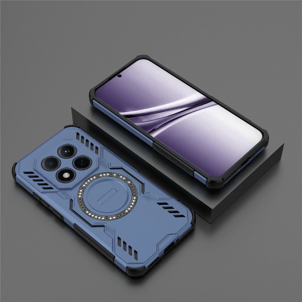 MagSafe Case for Xiaomi Poco M8 Pro / Redmi Note 15 Pro+ 5G, Techsuit, ArmorMag, Blue