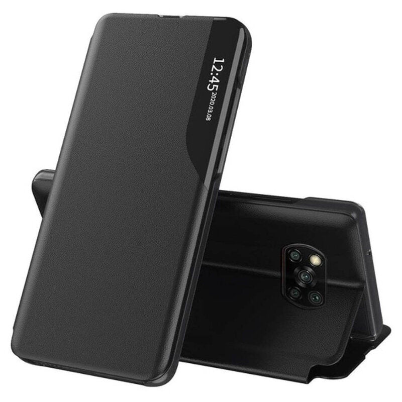 Case for Xiaomi Poco X3 Pro / X3 NFC / X3, Techsuit, eFold, Black